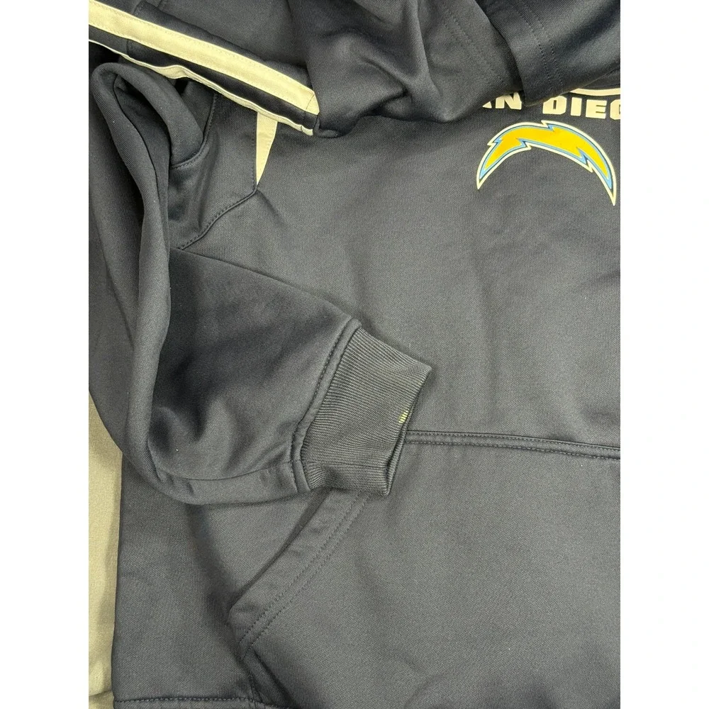 San Diego Chargers Kids Navy Blue Performance Hoodie Sweatshirt NFL Football